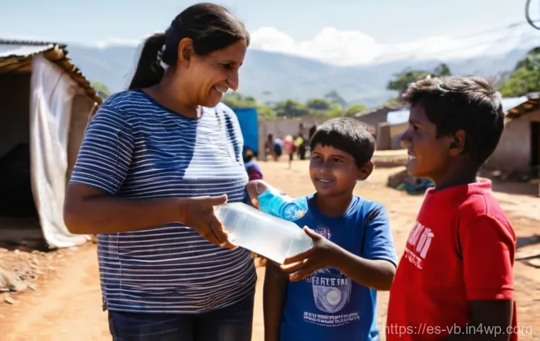 기후 난민 지원을 위한 자원봉사 기회 - Prompt for "Donaciones Económicas / Apoyo Directo a Comunidades Desplazadas" (Financial Donations / ...